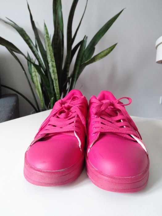 !Bardzo dobry! Sneakersy różowe! 39