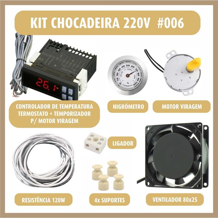 KIT Chocadeira 220V #006
