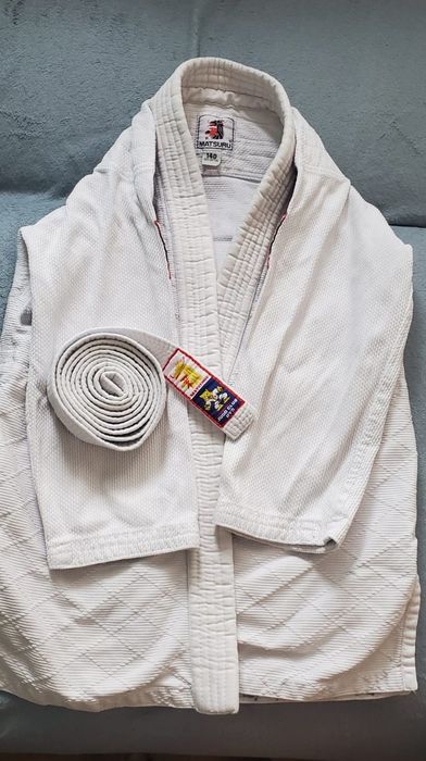 Kostium judo, pas i bluza