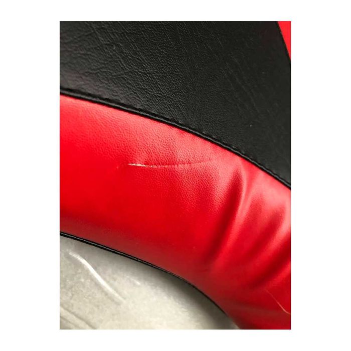 Banco Piloto Passageiro Yamaha YZF-R1 de 2004 a 2006 - Preto/Vermelho