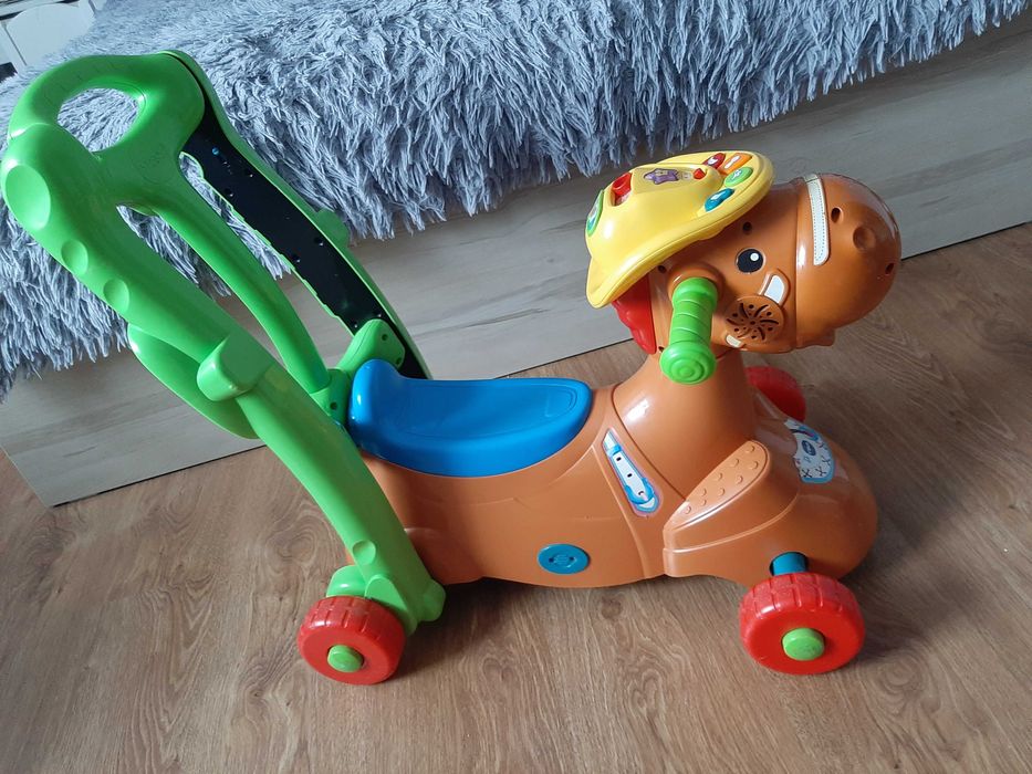 Konik 3w1 jeździk, pchacz, bujaczek vtech