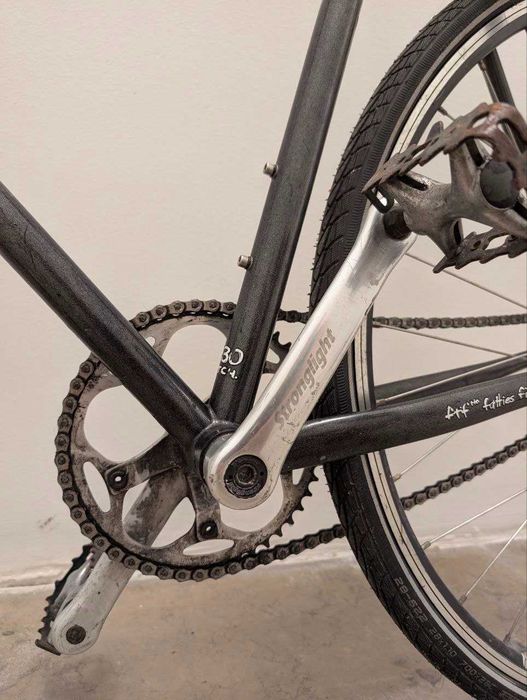 Early Surly 1x1 Custom 700c Singlespeed – Stronglight, Dia-Compe fixie fixed bicicleta