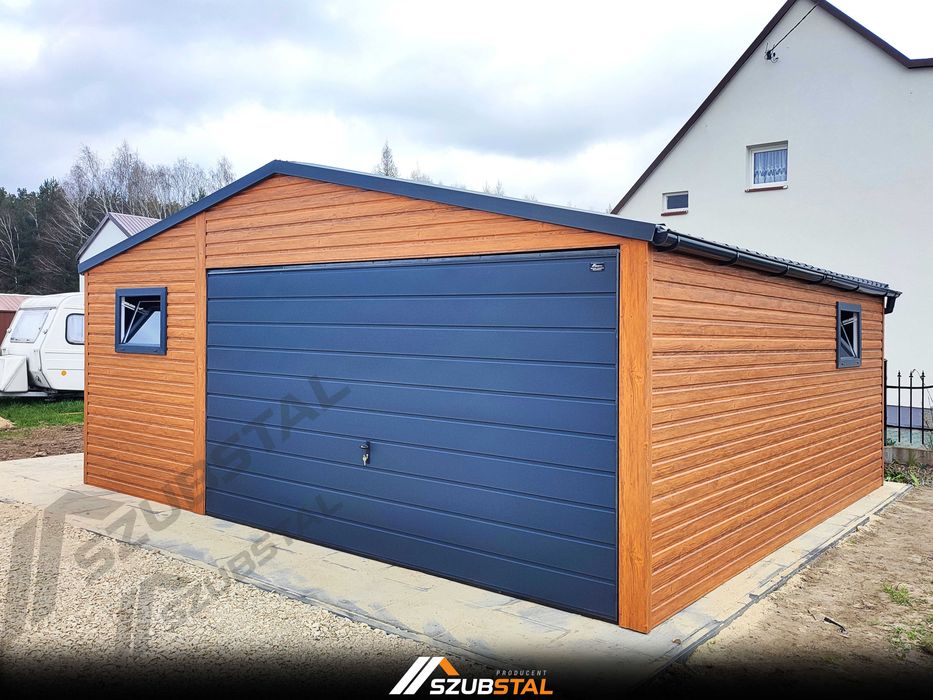 Garaż blaszany 4x5 4x6 6x5 6x5,80 6x6 8x6 9x5 9x6 PRODUCENT Premium