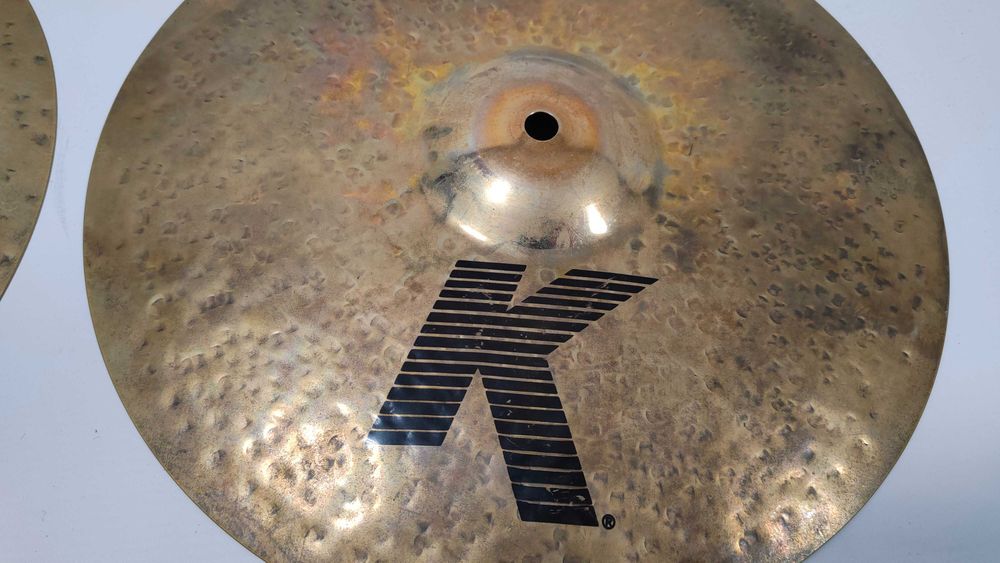 Hi-Hat Zildjian K Dark THIN  14" - 787, 1020g - talerze do perkusji