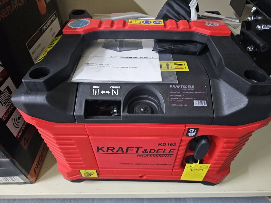 Przenośny agregat inwertorowy na kamping do kampera cichy zabudowany