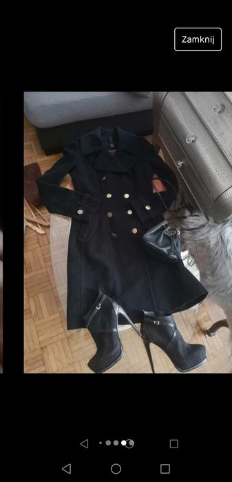 Botki na platformie Oyve skóra naturalna 39 nowe