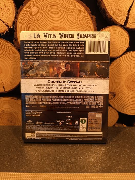 Jurassic World Fallen Kingdom steelbook Blu-ray