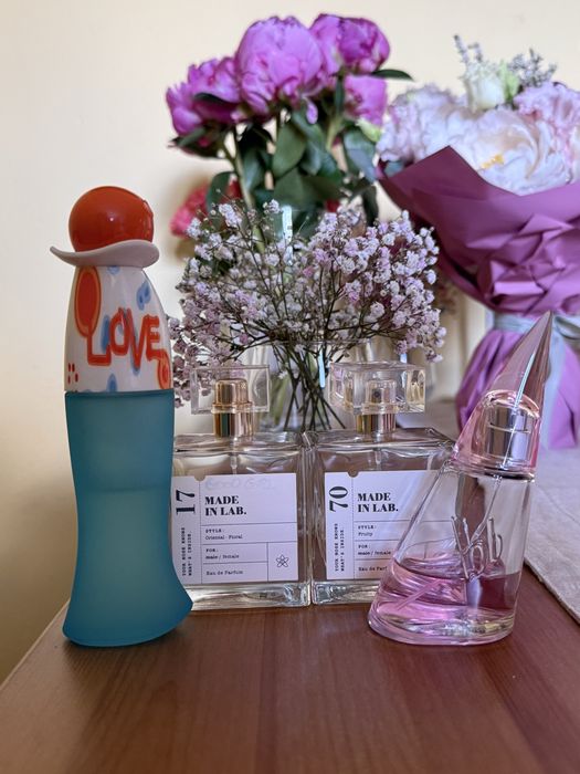 Mix perfumów Moschino, Bruno Banani, Made in Lab