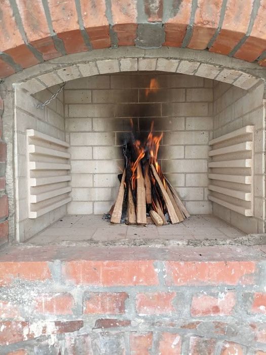 Плита с мангалом и духовкой