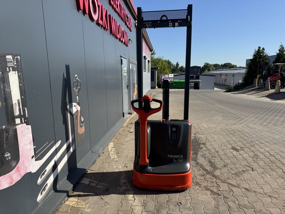 Paleciak elektryczny Linde 200 cm 1000 kg 2017 r jak Nowy Linde L 10