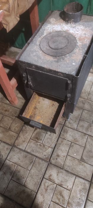 Буржуйка булерьян с варочной поверхностью