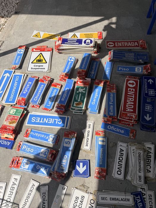 Placas de Sinalização Novas – Diversos Modelos V