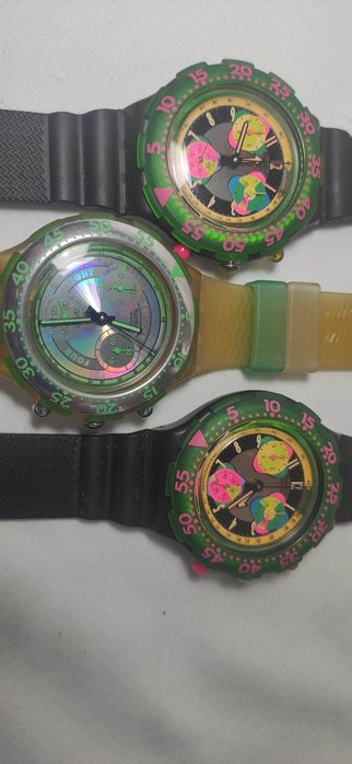 Relógios Swatch de colecção.