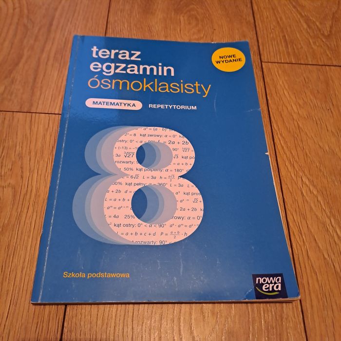 Teraz, egzamin ósmoklasisty, matematyka,repetytorium,Nowa Era. WYSYŁKA