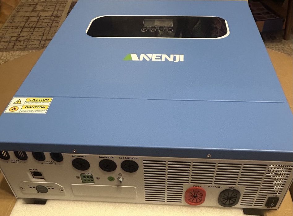 Гибридний сонячний інвертор Anenji ANJ-HHS-11кW-48V-WIFI
