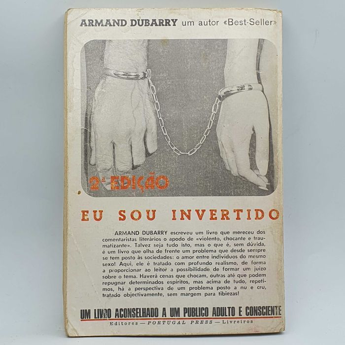 Livro - Armand Dubarry - Eu Sou Invertido - UXC