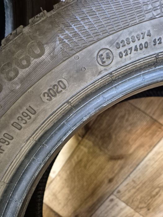 185/60/15 Continental para zima 6,5mm 20r