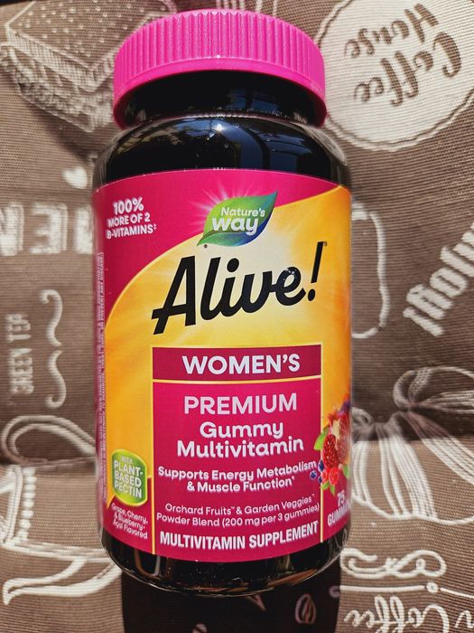 Alive преміум мульти вітаміни для чоловіків жінок та 50+ желейки