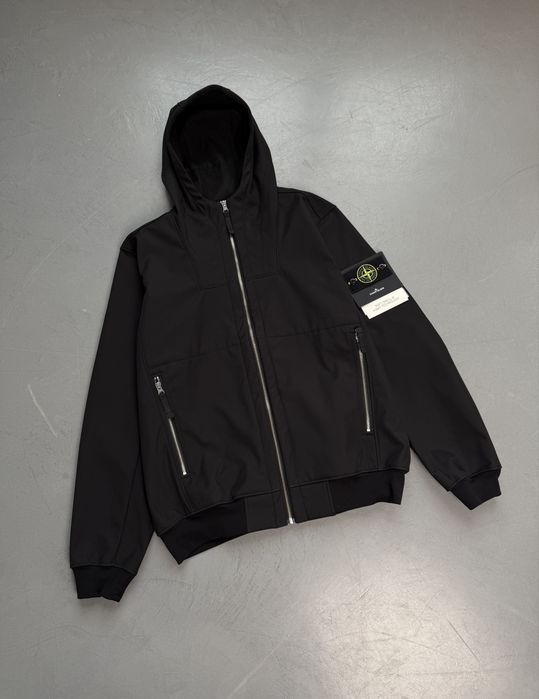 БЕЗ ПЕРЕДОПЛАТ | STONE ISLAND куртка софтшел стон айленд вітровка