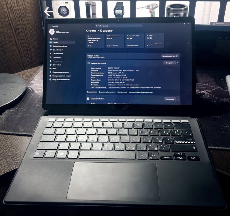 Ноутбук-трансформер ASUS Vivobook 13 Slate OLED (T3300KA-LQ032W). Отличное состояние!