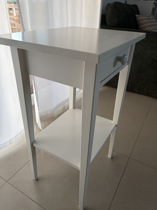 Stolik nocny ikea hemnes biały