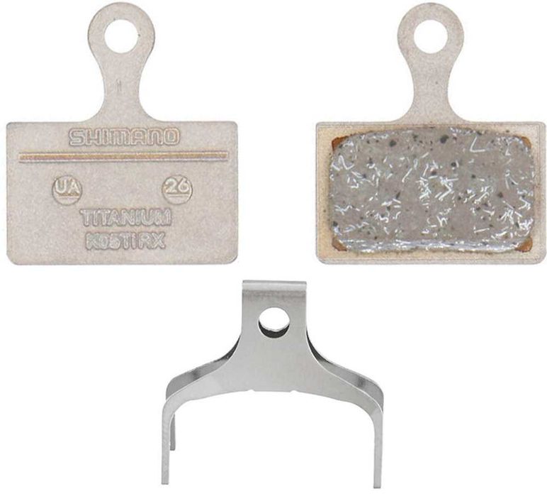 Pastilhas de travão de disco em resina Shimano K05Ti-RX