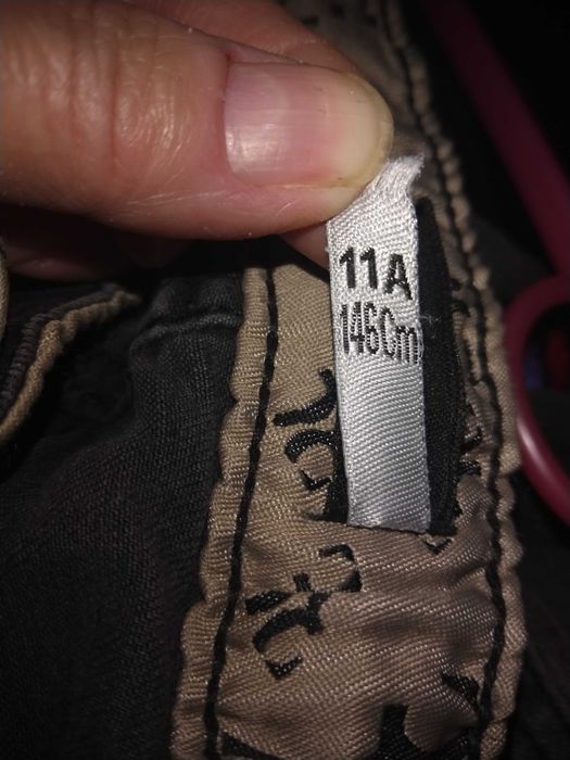 Джинсы Billionaire чёрные для мальчика 10 -11 лет, рост 146см