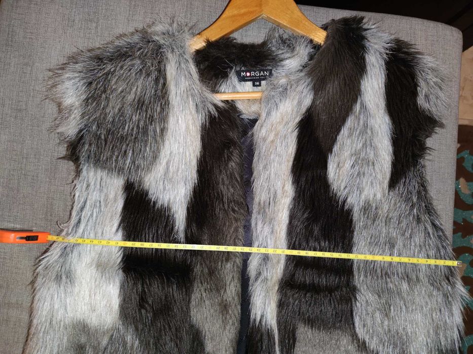 Colete de pelo falso Morgan