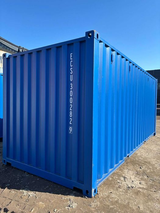 Kontener morski 20'DC OW RAL 5010, 7016, 7021, 7035 magazyn - Gdańsk