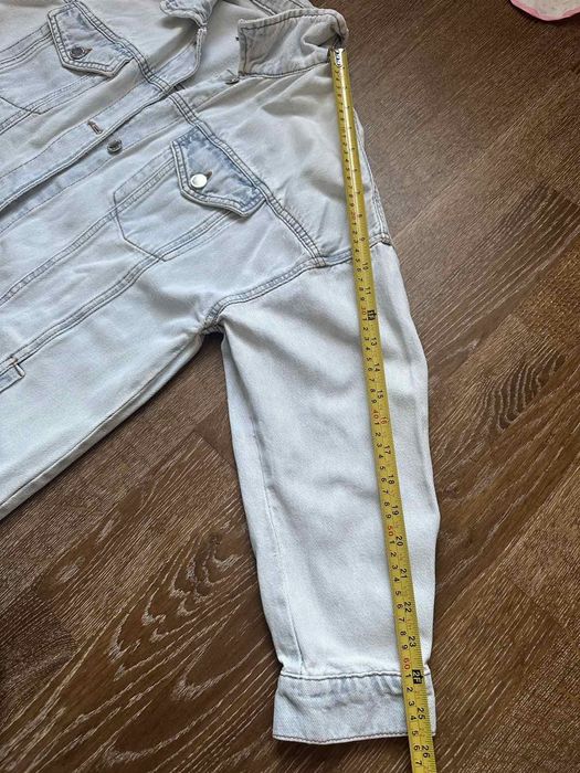 Джинсова куртка оверсайз жіноча Stradivarius розмір S