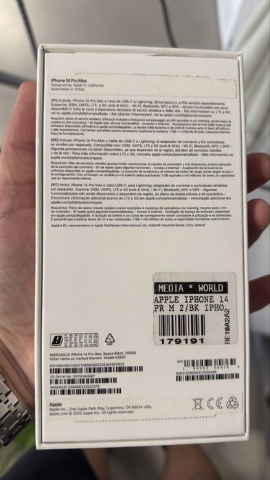 Caixas iphones originais iphone 11/12/13/14/15 e pro max