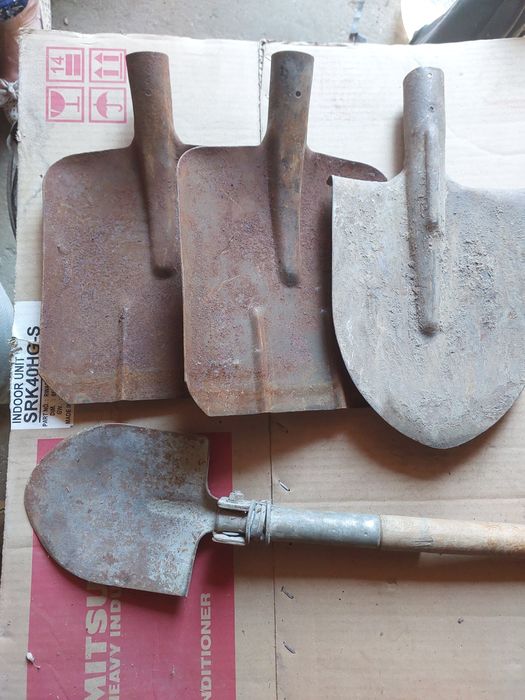 Лопаты совковые без ручек