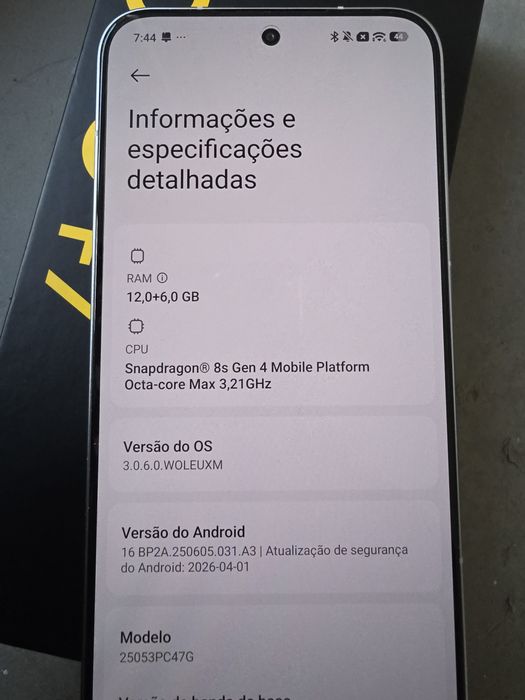 Poco F7 512 gb 12  ram