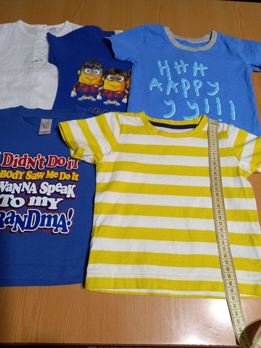 Футболки,майки на хлопчика 9-12 міс.