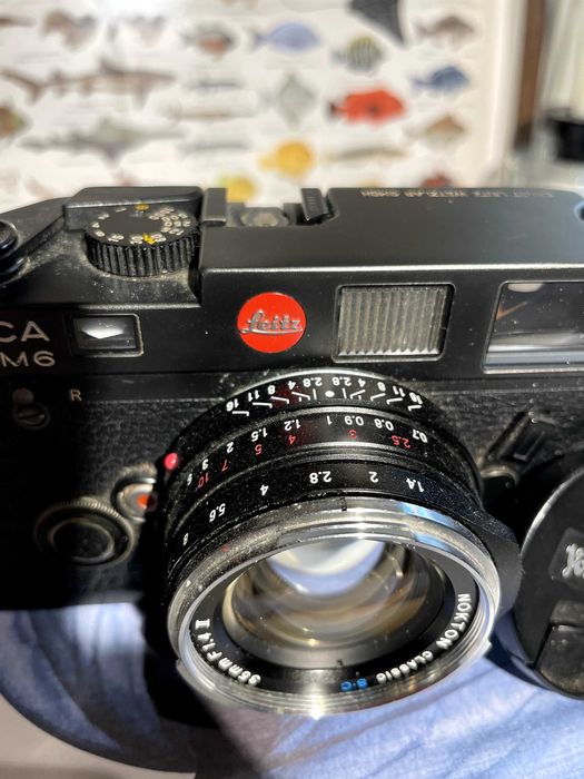 Leica M6 com Voigtlander Nokton 35mm F1.4