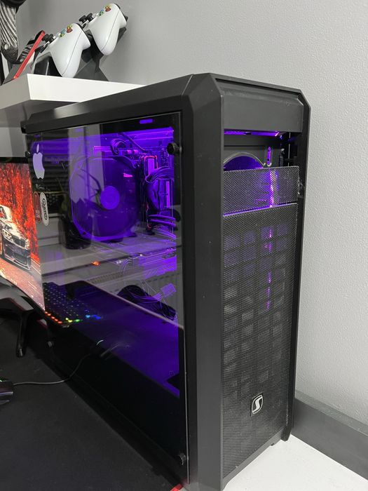 Stanowisko Komputerowe caly zestaw