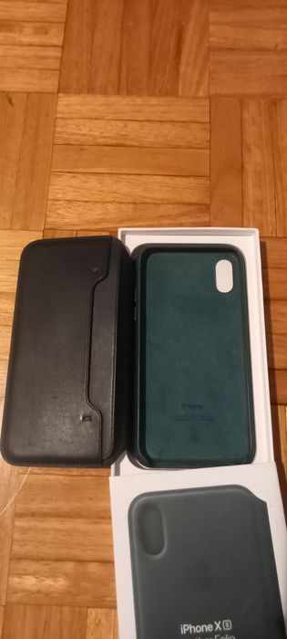 Capas pelo iPhone X s negra e azul NOVAS