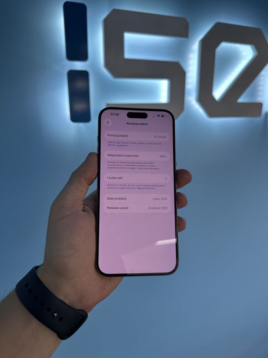 iPhone 15 PRO MAX 256GB BATERIA 100% GWARANCJA 12 miesiecy !!!