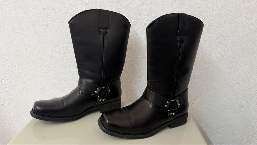 Botas de cowboy pretas