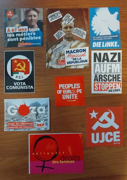 Autocolantes - Vários colecção política estrangeira