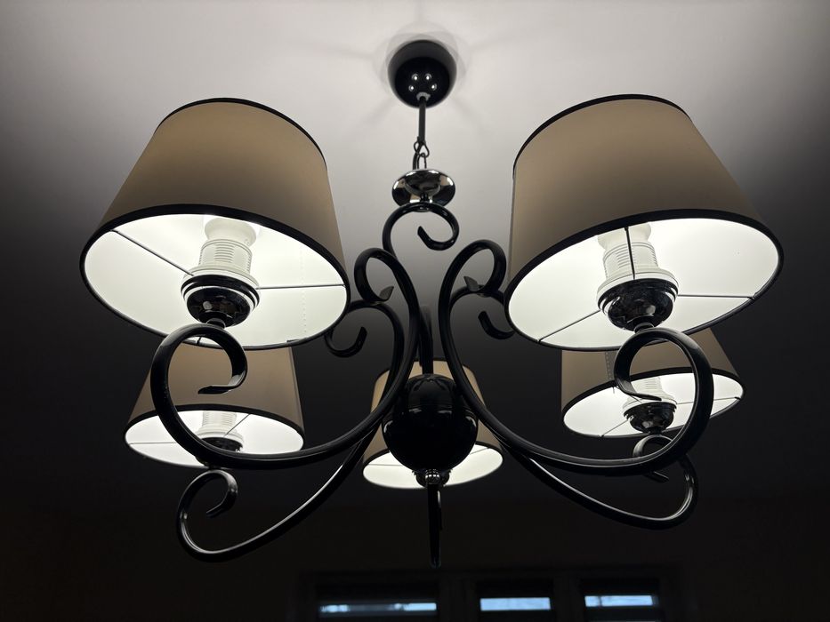 Lampa sufitowa 5 punktowa