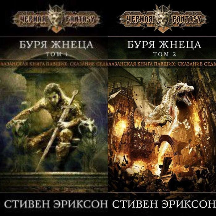 Книга Малазанская книга павших Стивен Эриксон Буря Жнеца том 1/2