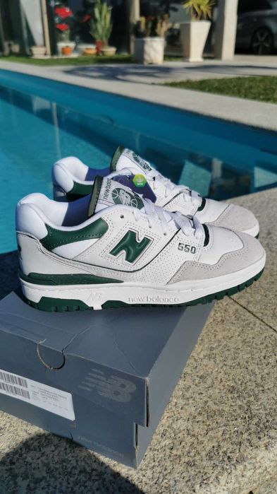 New Balance 550 White/Green 38 = 180,00€ I 40 = 150,00€