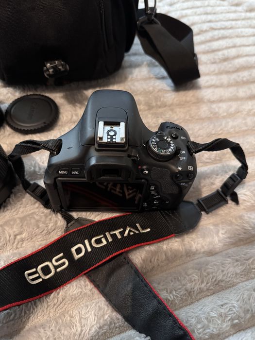 Zestaw Canon EOS 600D + 2 obiektywy + torba – kompletny zestaw!