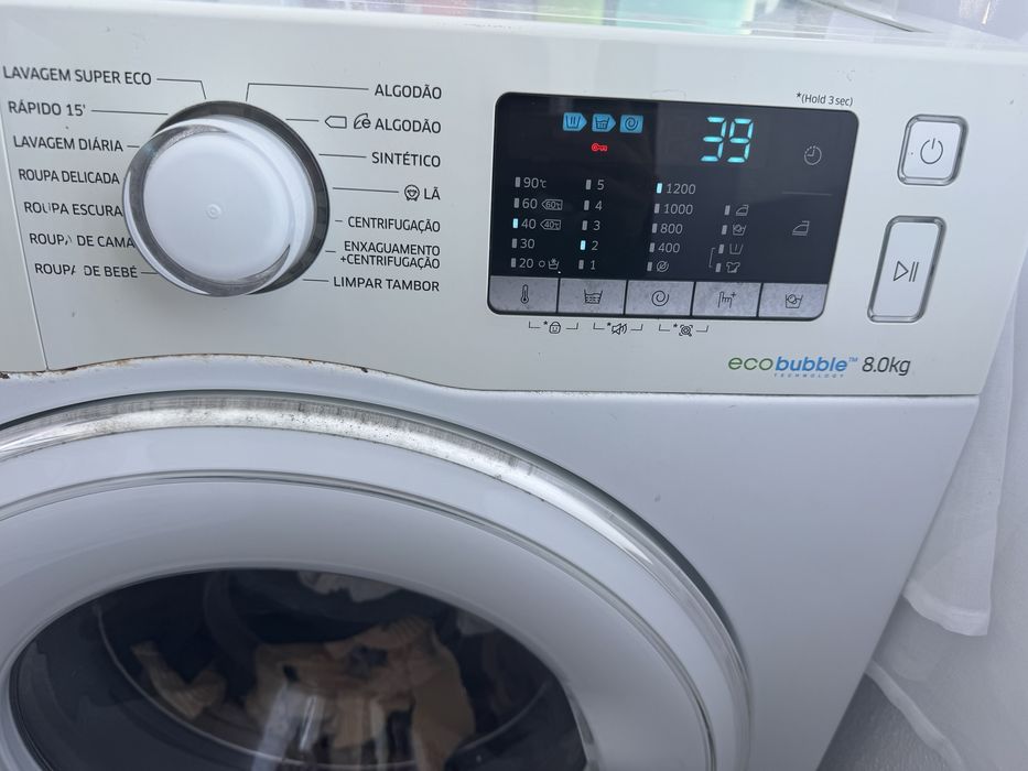 Maquina de Lavar Roupa Samsung 8kg