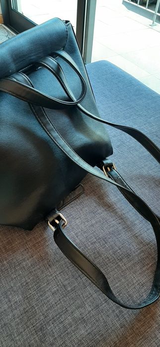 Stradivarius Black Backpack64751417370627121