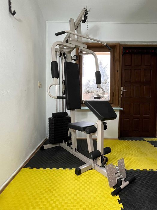 Atlas MS-360 Do Ćwiczeń Wielofunkcyjny Wyciągi Prasa Nóg Modlitewnik