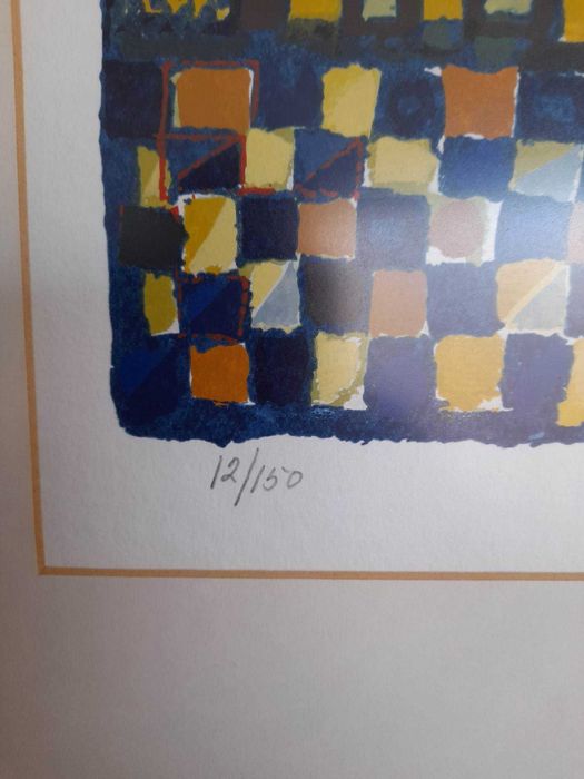 Serigrafia-Manuel Cargaleiro