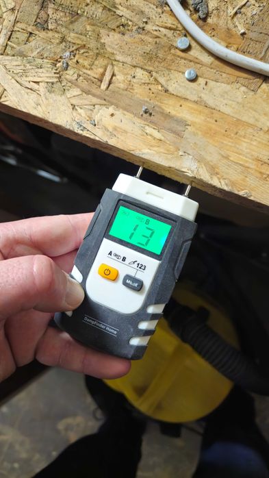 Miernik wilgotności, higrometr do drewna i ścian