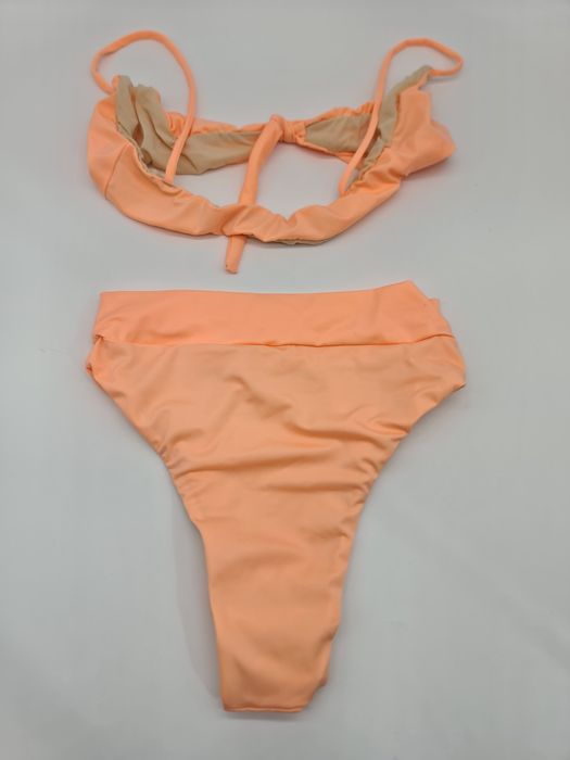 Bikini cor salmao fabrico artesanal M - novo